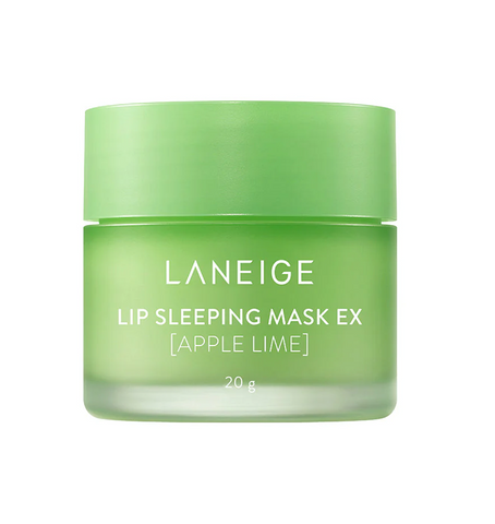 Нічна маска для губ з екстрактами яблука і лайма LANEIGE Lip Sleeping Mask Apple Lime EX 20g laneige0003 фото
