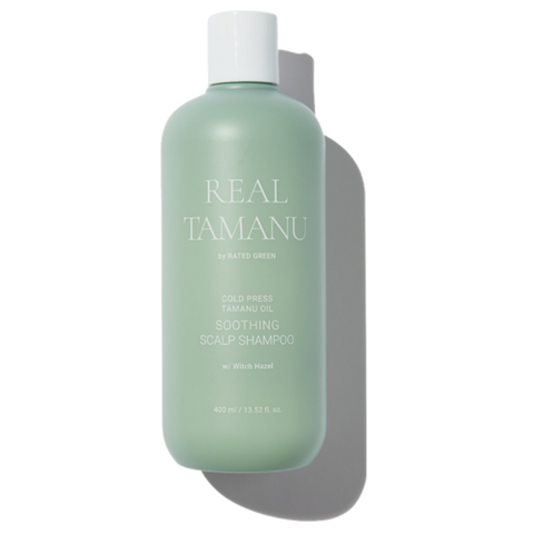 Заспокійливий шампунь для волосся з маслом таману RATED GREENREAL TAMANU TAMANU OIL SOOTHING SCALP SHAMPOO 400ML RatedGrin00025 фото