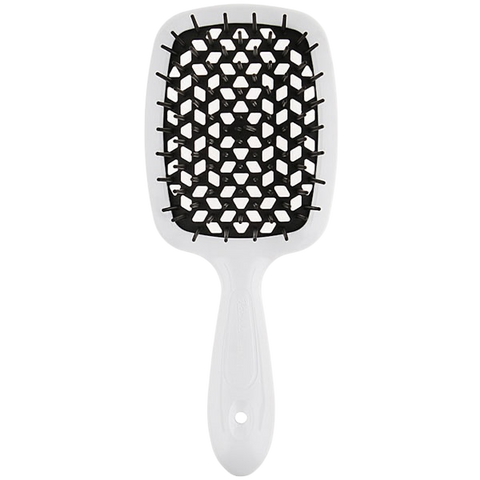 Janeke Superbrush (Standart) щітка для волосся біла з чорним Janek00024 фото