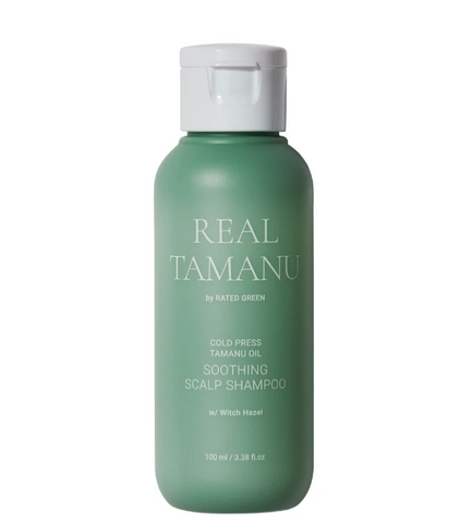 Заспокійливий шампунь з маслом таману RATED GREEN Real Tamanu Cold Pressed Tamanu Oil Soothing Scalp Shampoo 100 мл RatedGrin00034 фото