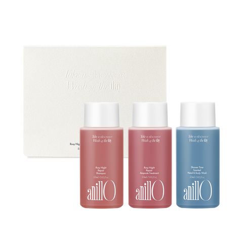 Набір для тіла ANILLO Rosy Night & Shower Time Travel Kit anillo0008 фото