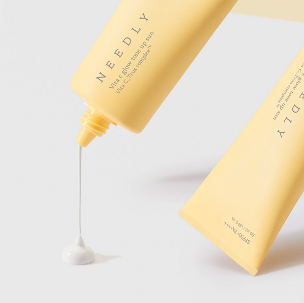 Сонцезахисний крем з ефектом освітлення та сяйва Needly Vita C Glow Tone Up Sun SPF 50+ PA++++, 10 ml needly024 фото