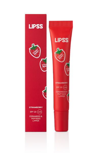 Lipper-блиск STRAWBERRY, 9 мл  lipss022 фото