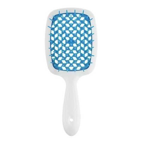 Janeke Superbrush (Standart) щітка для волосся біла з блакитним Janek00012 фото