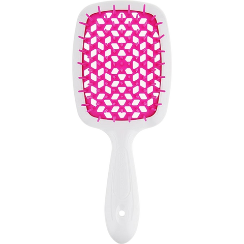 Janeke Superbrush (Standart) щітка для волосся біла з фіолетовим Janek00026 фото