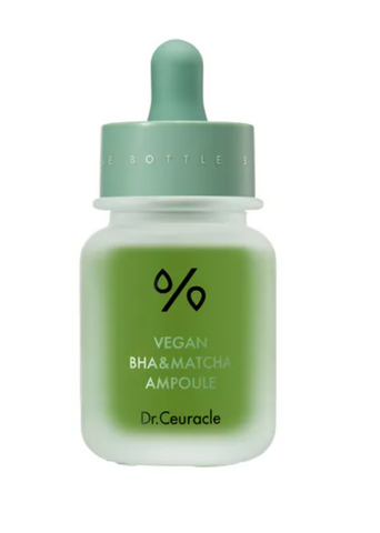 Ампульна сироватка з BHA кислотою та екстрактом чаю Матчa Dr.Ceuracle Vegan BHA&Matcha Ampoule Ceuracle00027 фото