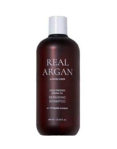 Відновлюючий шампунь з аргановим маслом RATED GREEN REAL ARGAN REPAIRING SHAMPOO 400 мл RatedGrin00004 фото