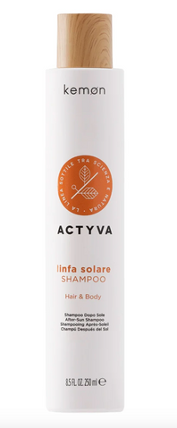 Зволожуючий шампунь після сонця Actyva Linfa Solare Shampoo, 250 ml Kemon000040 фото