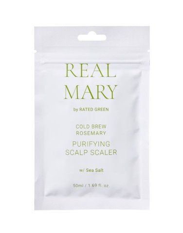 Глибокочищаюча маска для шкіри голови в сашеRATED GREEN REAL MARY PURIFYING SCALP SCALER 50ml RatedGrin00017 фото