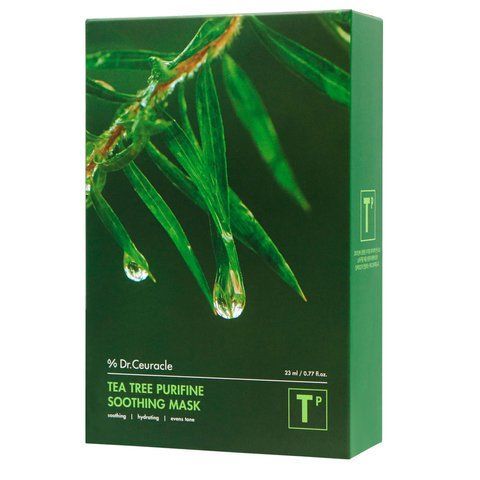 Заспокійлива маска з екстрактом чайного дерева Dr.Ceuracle Tea Tree Purifine Soothing Mask Ceuracle00020 фото